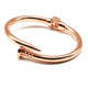 Nailed It Bangle  (Rose Gold)